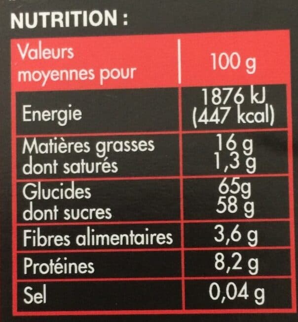 Carrefour Nougat de montélimar packshot