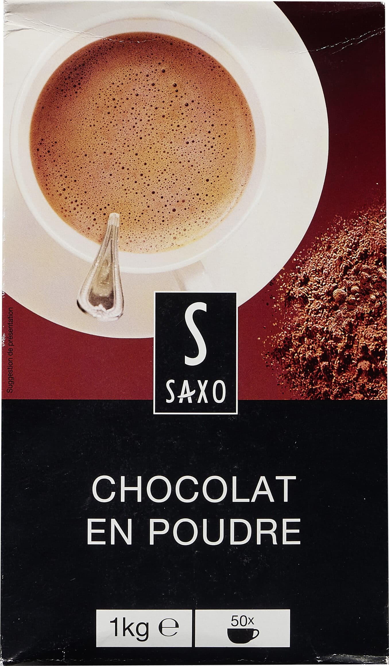 Saxo Chocolat en poudre packshot
