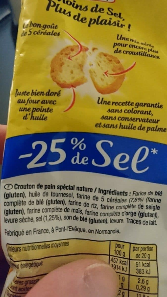 Tipiak Croûtons croustillants packshot