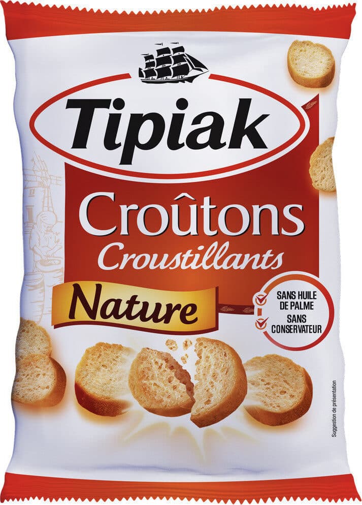 Tipiak Croûtons croustillants nature packshot