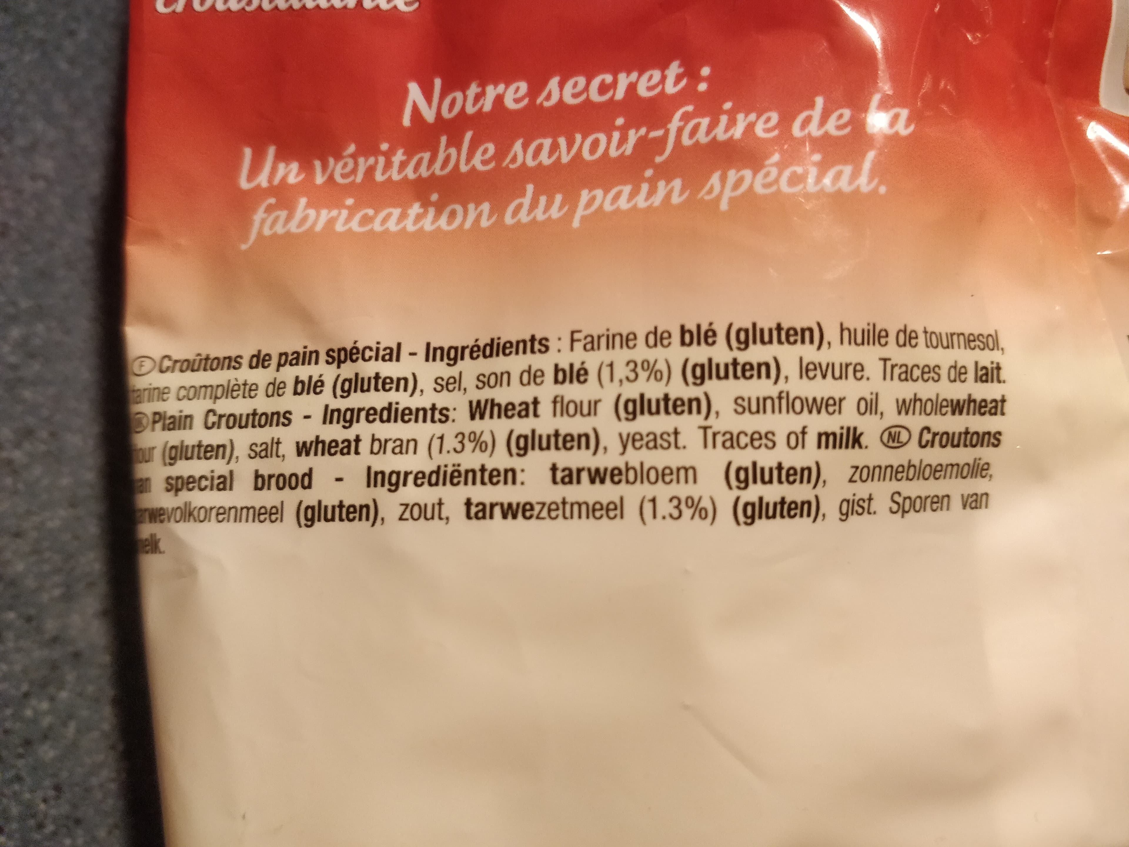 Tipiak Croûtons nature packshot