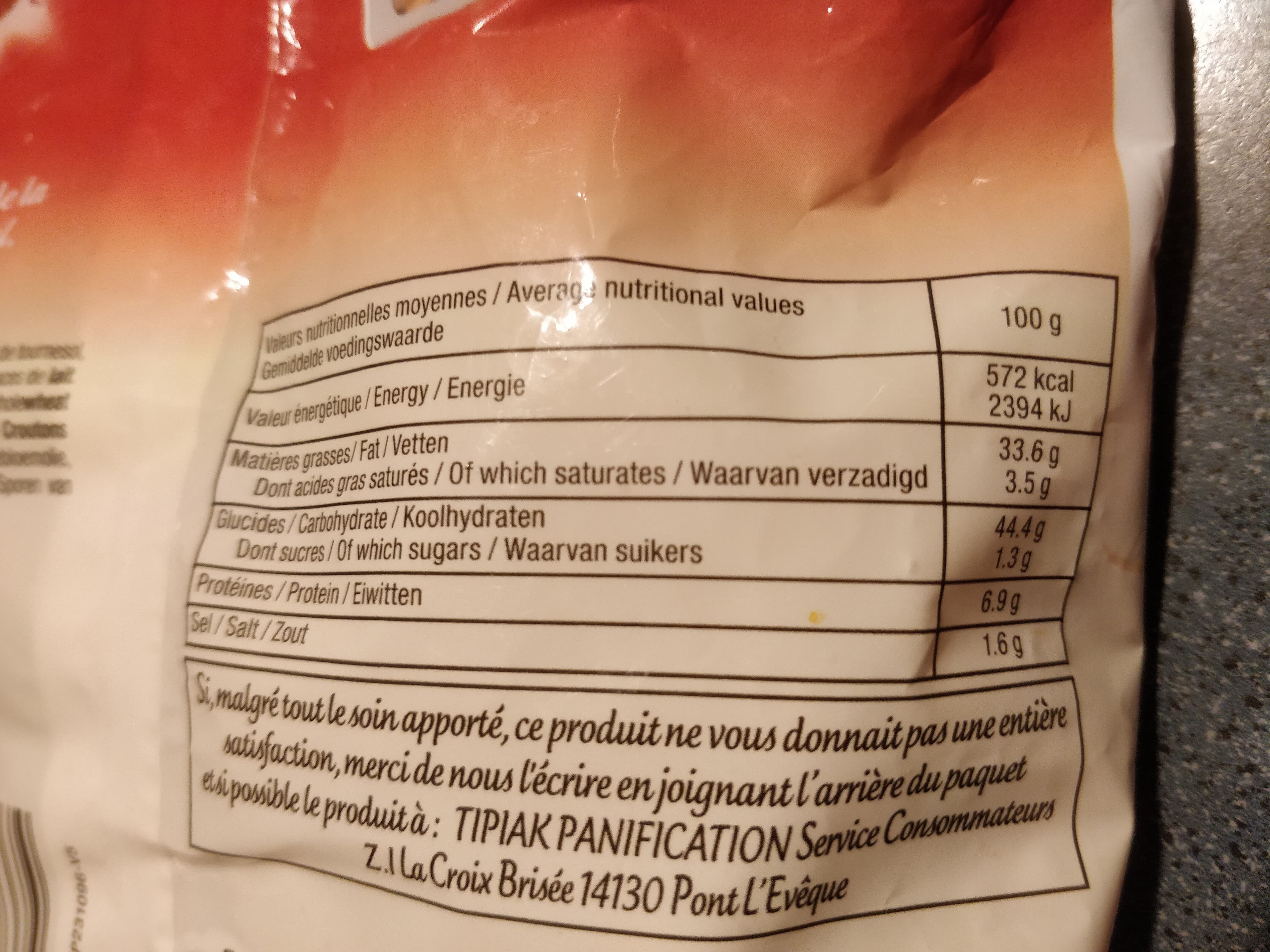Tipiak Croûtons nature packshot