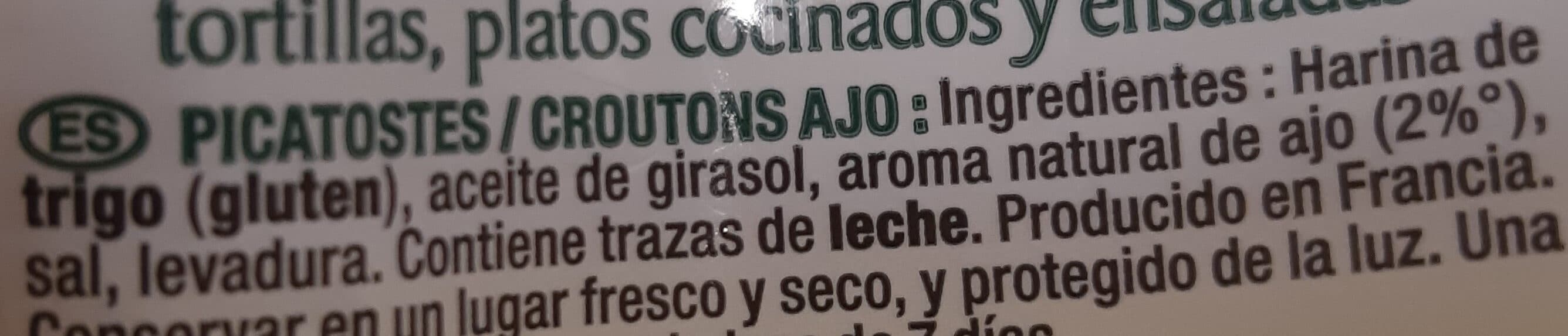 Tipiak Picatostes Croutons Ajo packshot