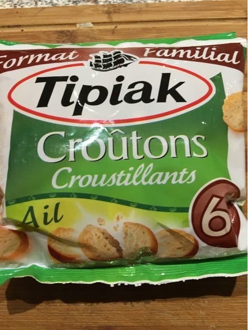 Tipiak Croutons Croustillants Ail packshot