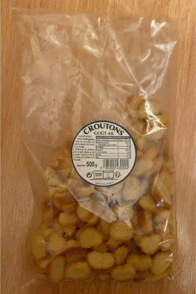 Intermarché Croutons ail packshot