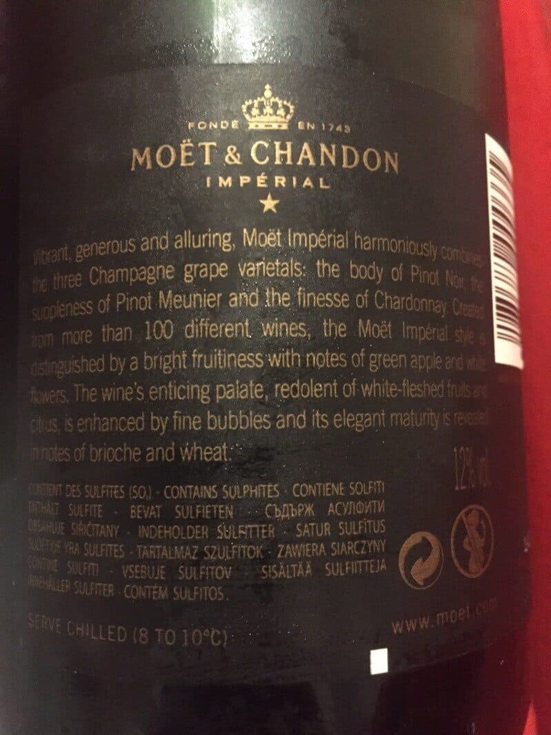 Moët & Chandon Bar Champagner packshot