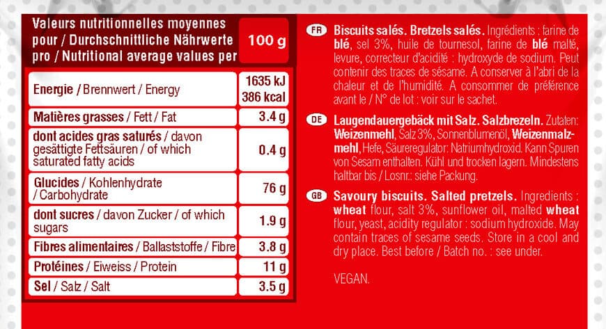 Boehli Mini bretzels packshot