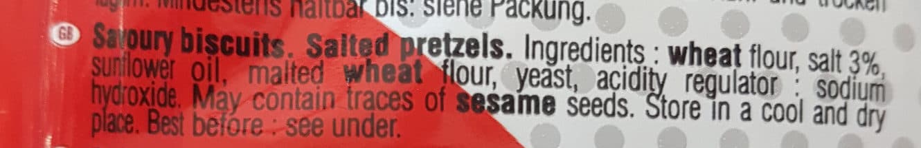 Boehli Sachet mini bretzels packshot