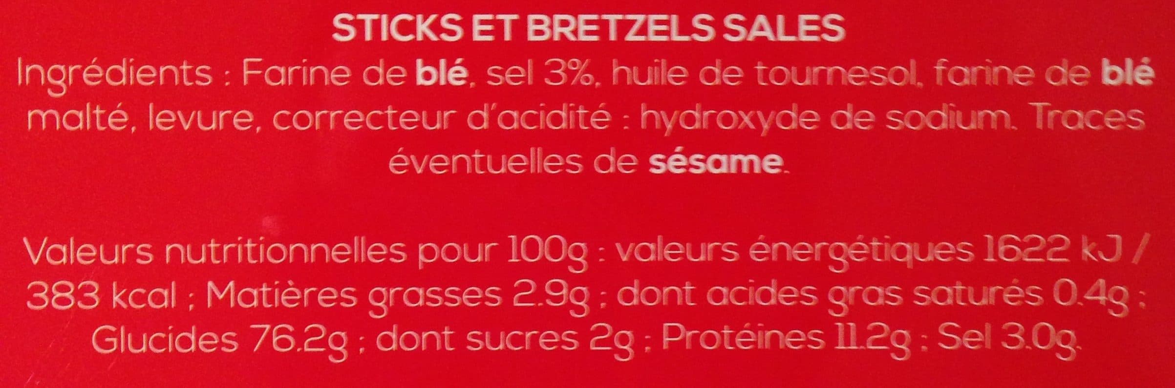 Boehli Sticks et Bretzel packshot