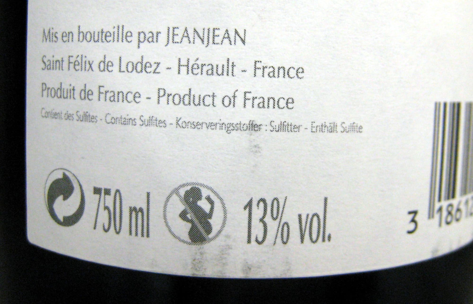 Cuvée des Jours Paisibles Merlot Cabernet Sauvignon Pays d'Oc 2011 IGP Bio Cuvée des Jours Paisibles packshot