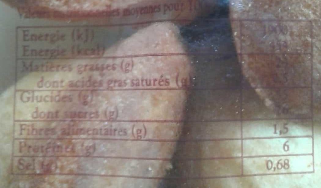 Bijou Madeleines packshot