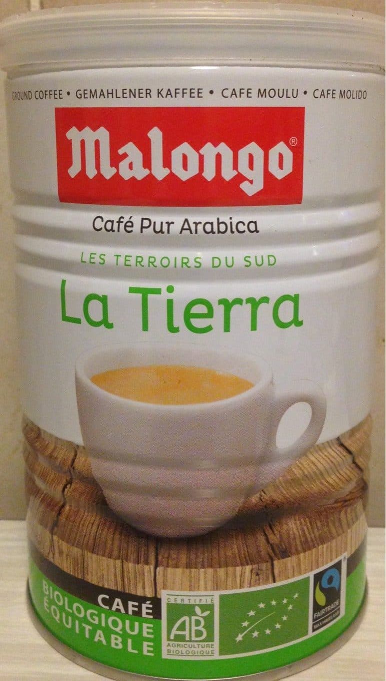 Malongo Café moulu BIO - Malongo La Tierra packshot