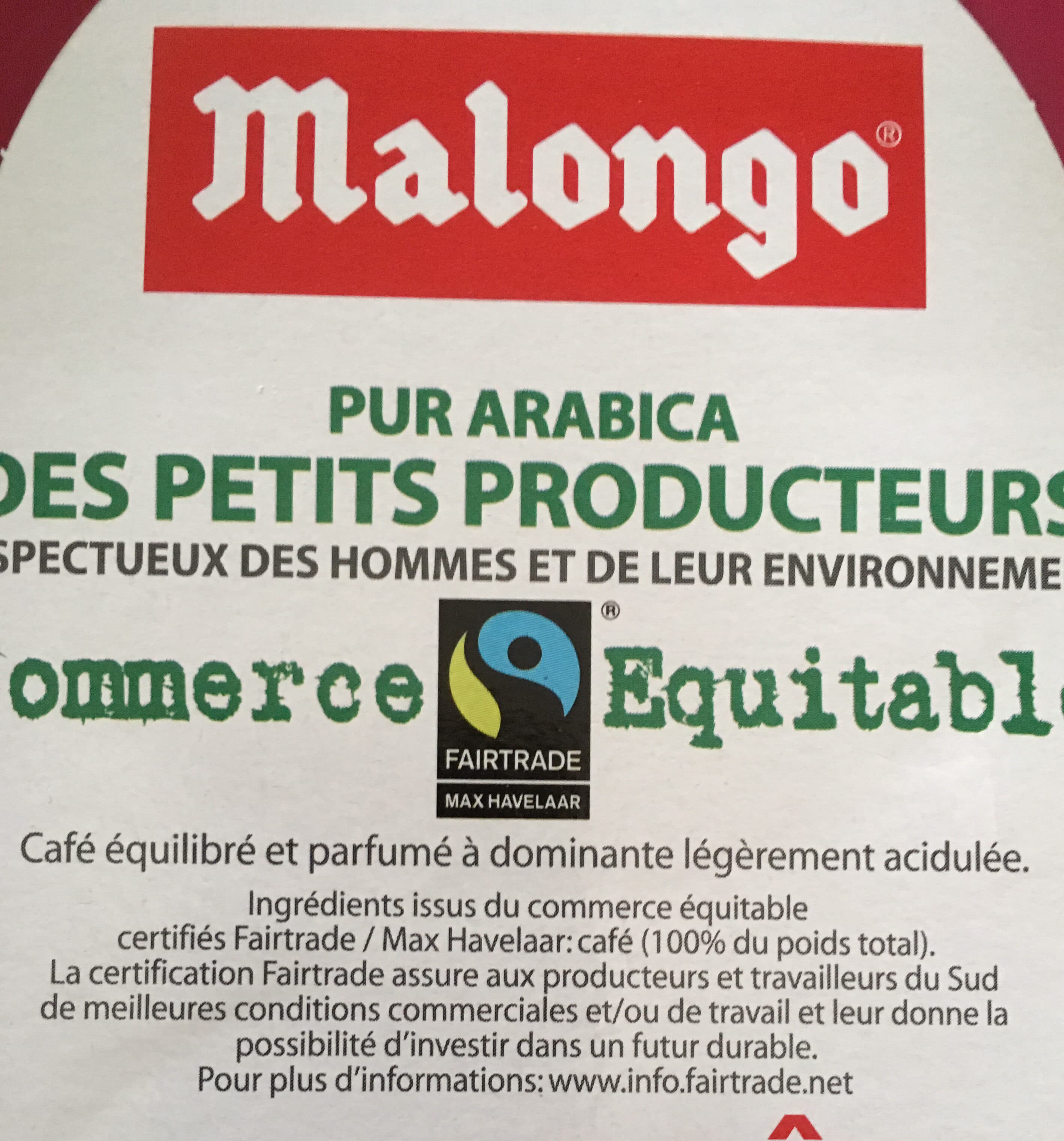 Malongo Malongon packshot