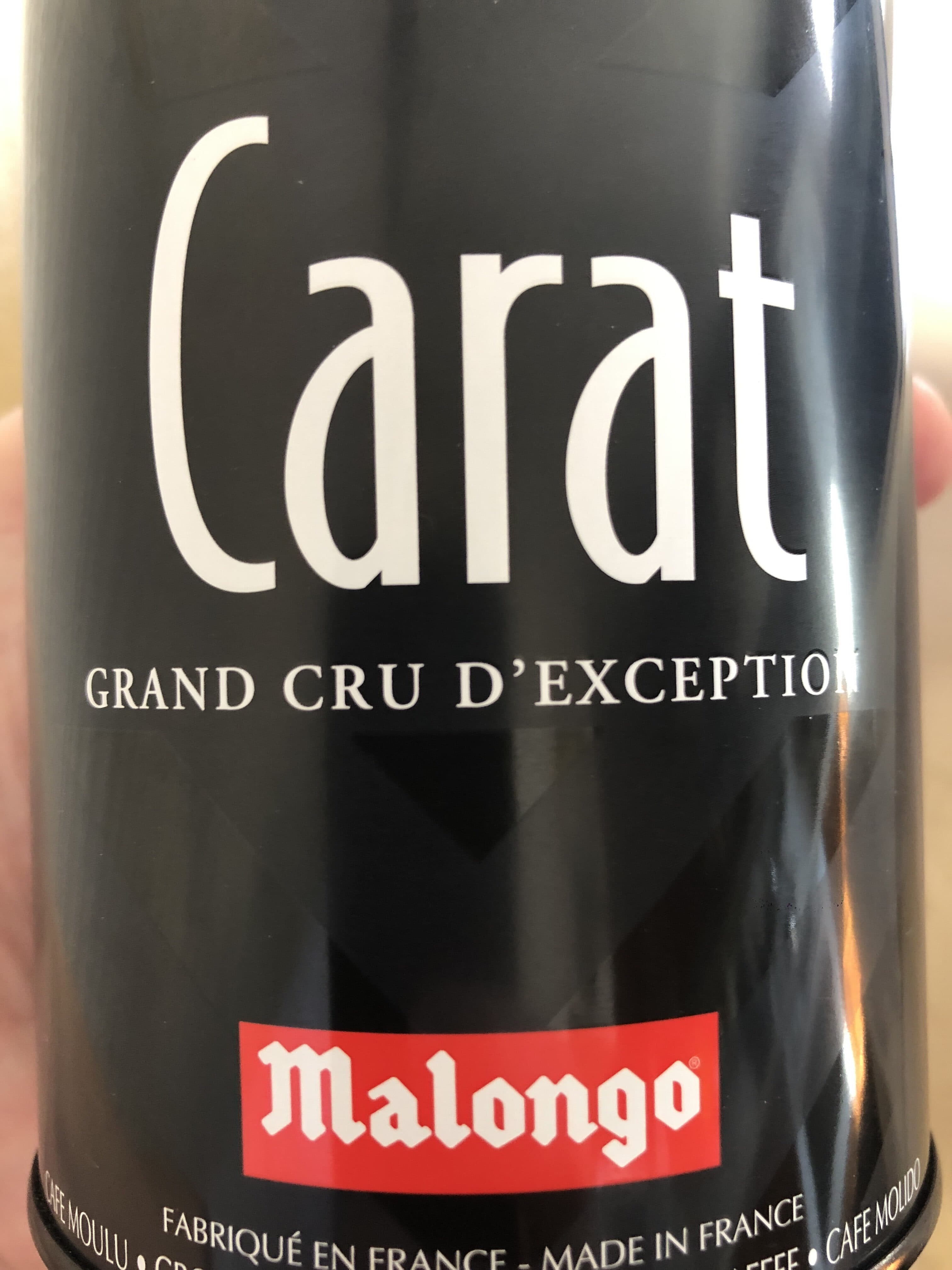 Malongo Carat packshot