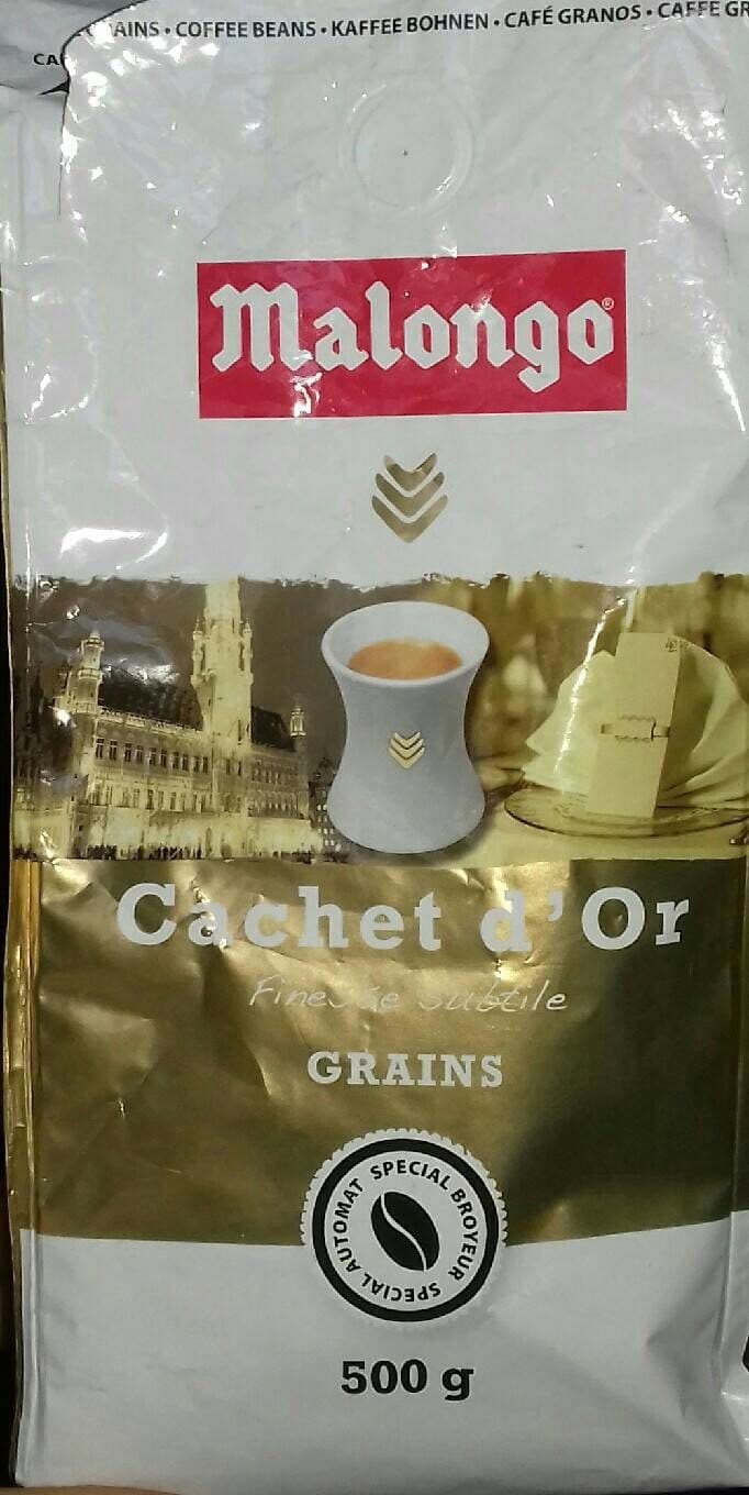 Malongo Café cachet d'or packshot