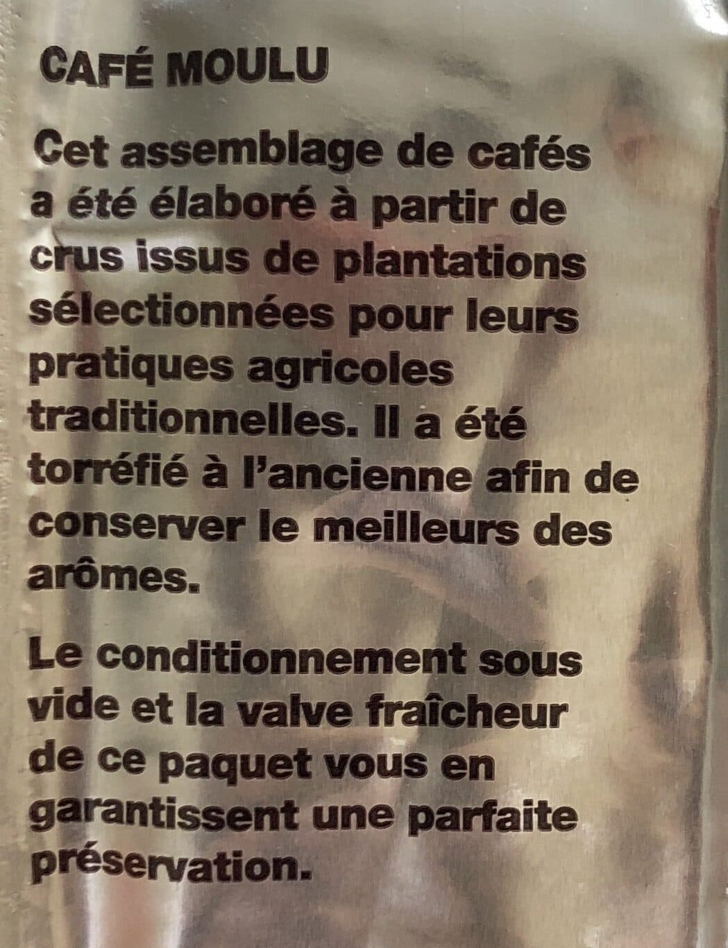 Open Food Facts Cafe francais packshot