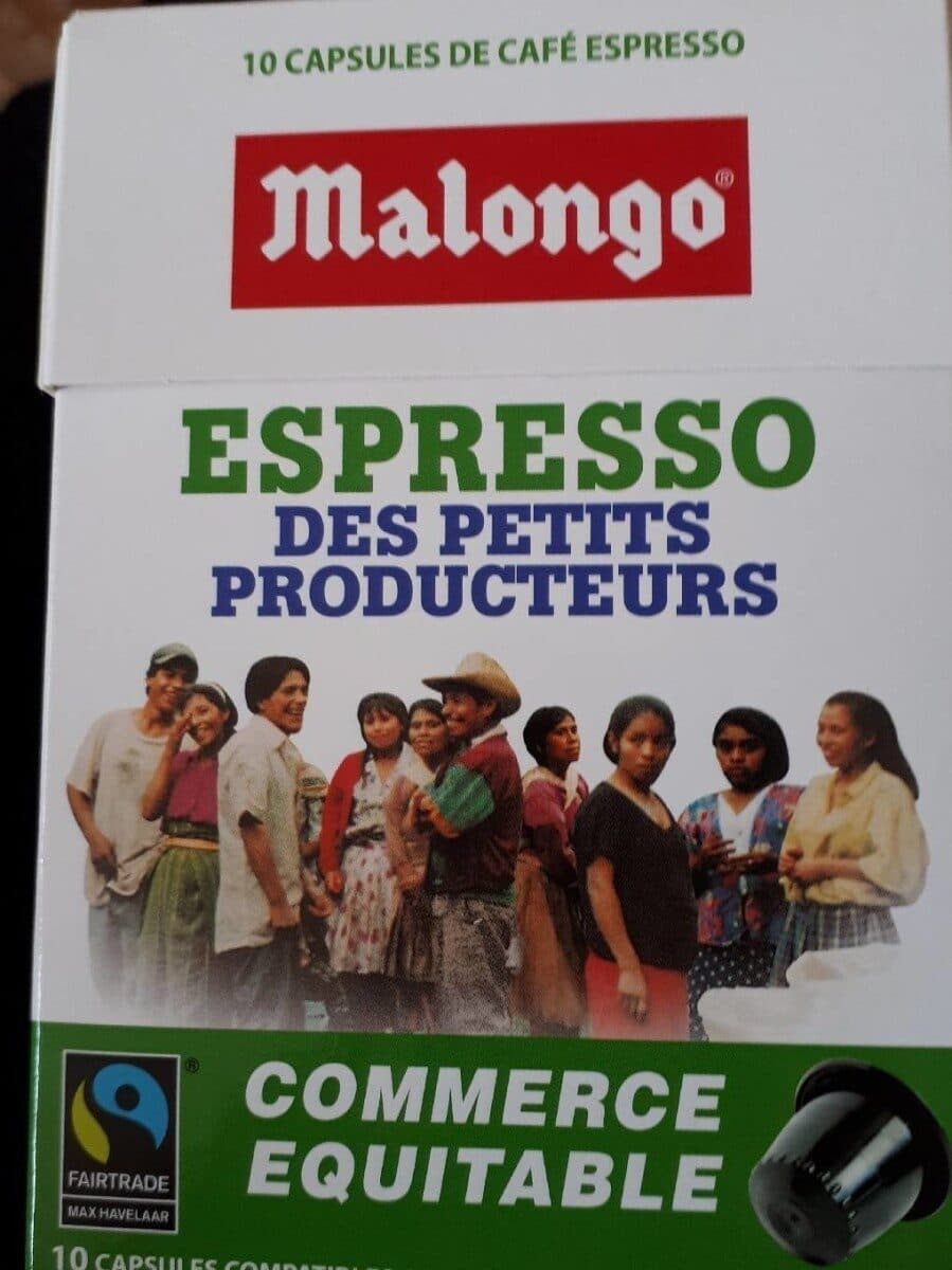 Malongo Espresso packshot