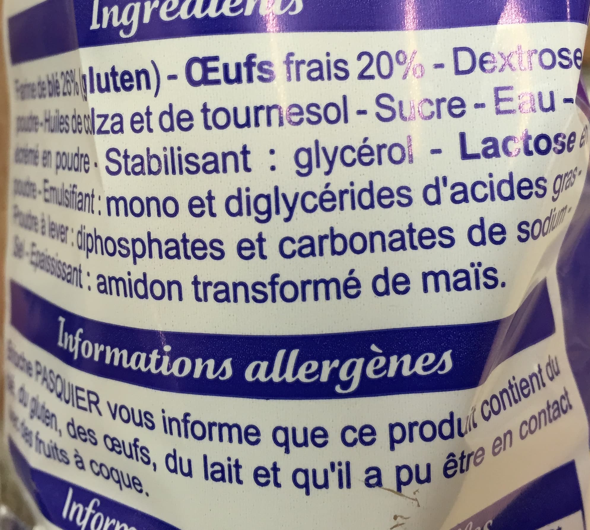 Brioche Pasquier 10 pancakes nature et moelleux packshot