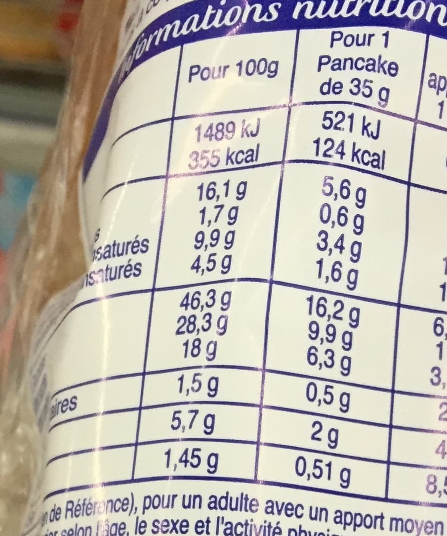 Brioche Pasquier 10 pancakes nature et moelleux packshot