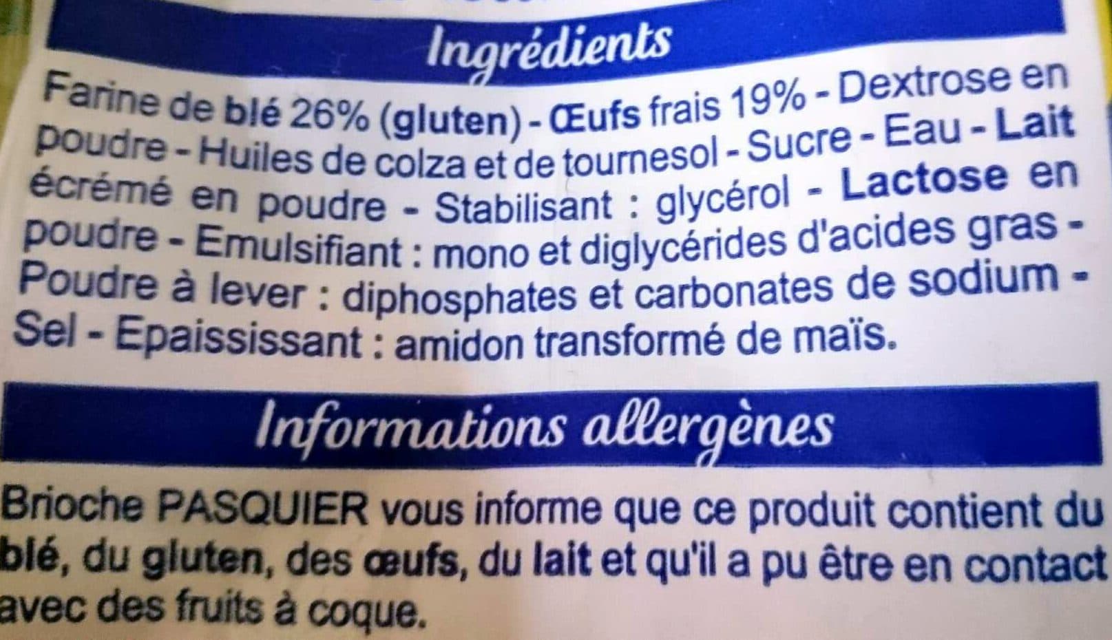 Brioche Pasquier 10 Pancakes Nature et Moelleux packshot