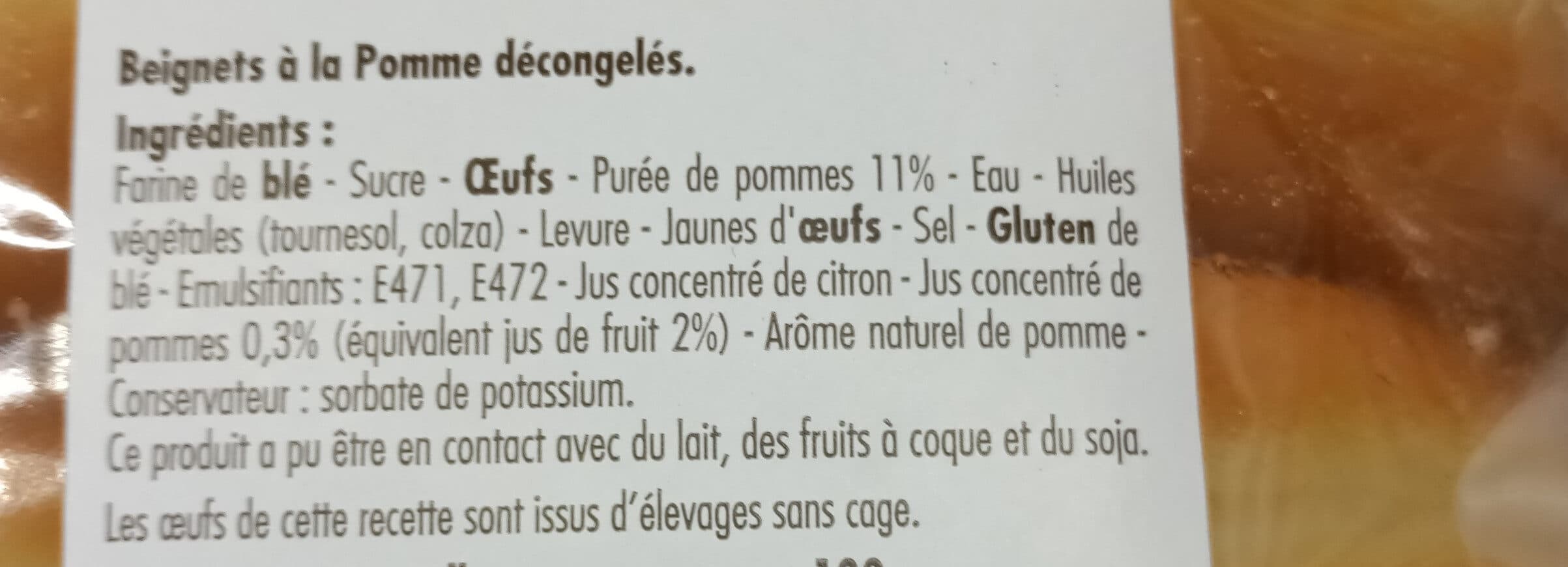 CARREFOUR Beignet aux Pommes packshot