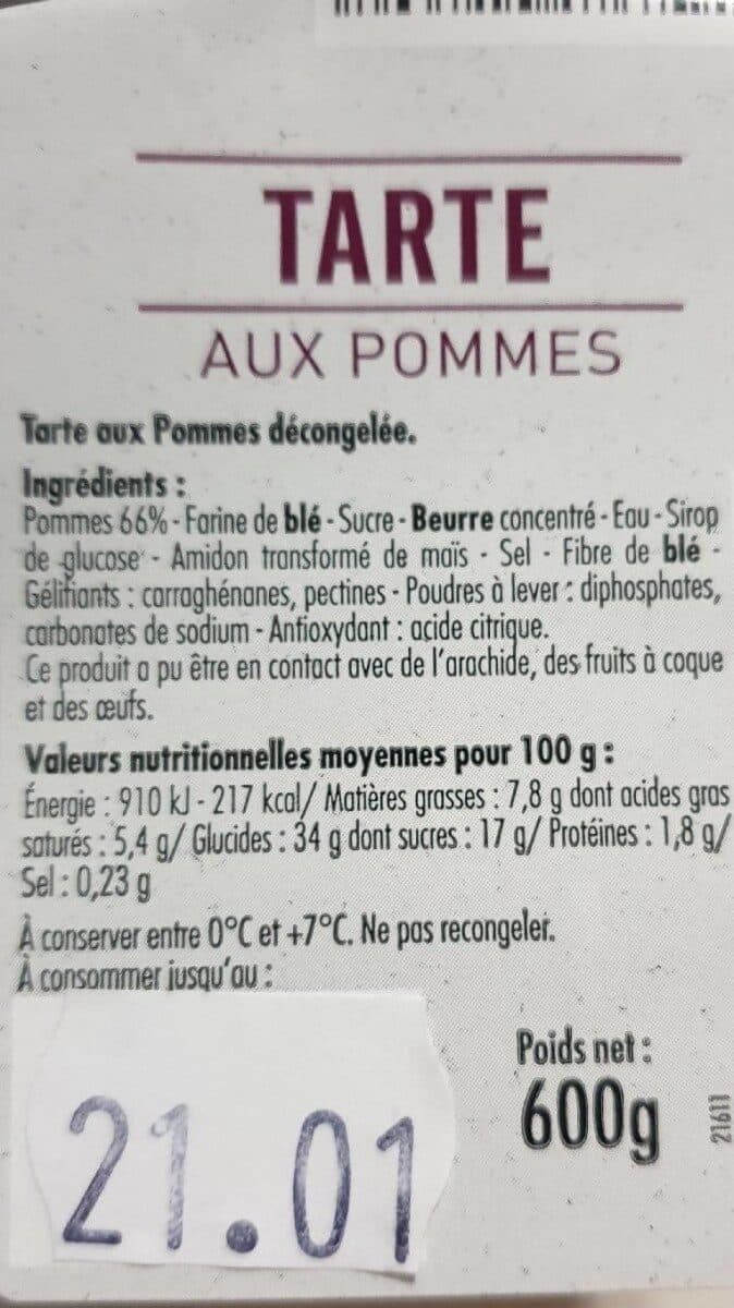 LIDL Tarte aux pommes packshot