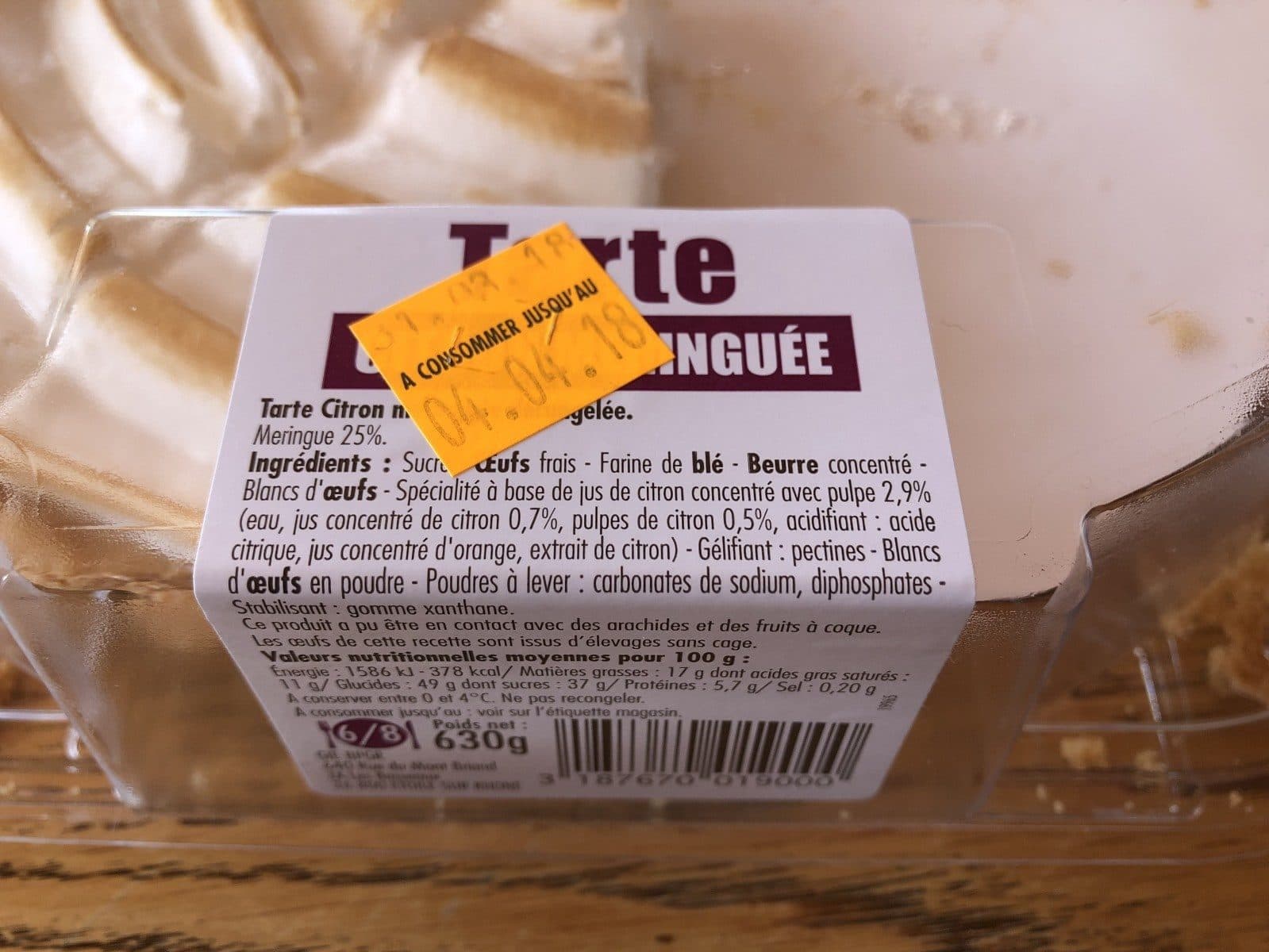 Casino Tarte Au Citron Meringuée packshot