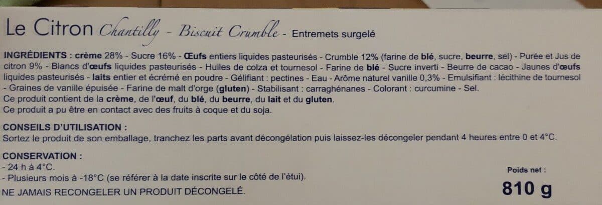 Brioche Pasquier Le citron packshot