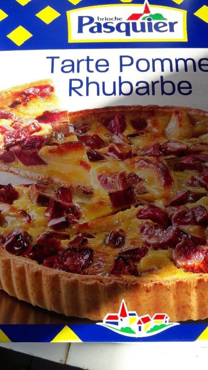Pasquier Tarte pomme rhubarbe packshot