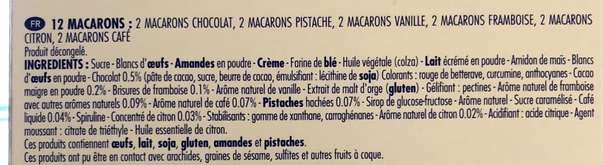 Pasquier 12 macarons packshot