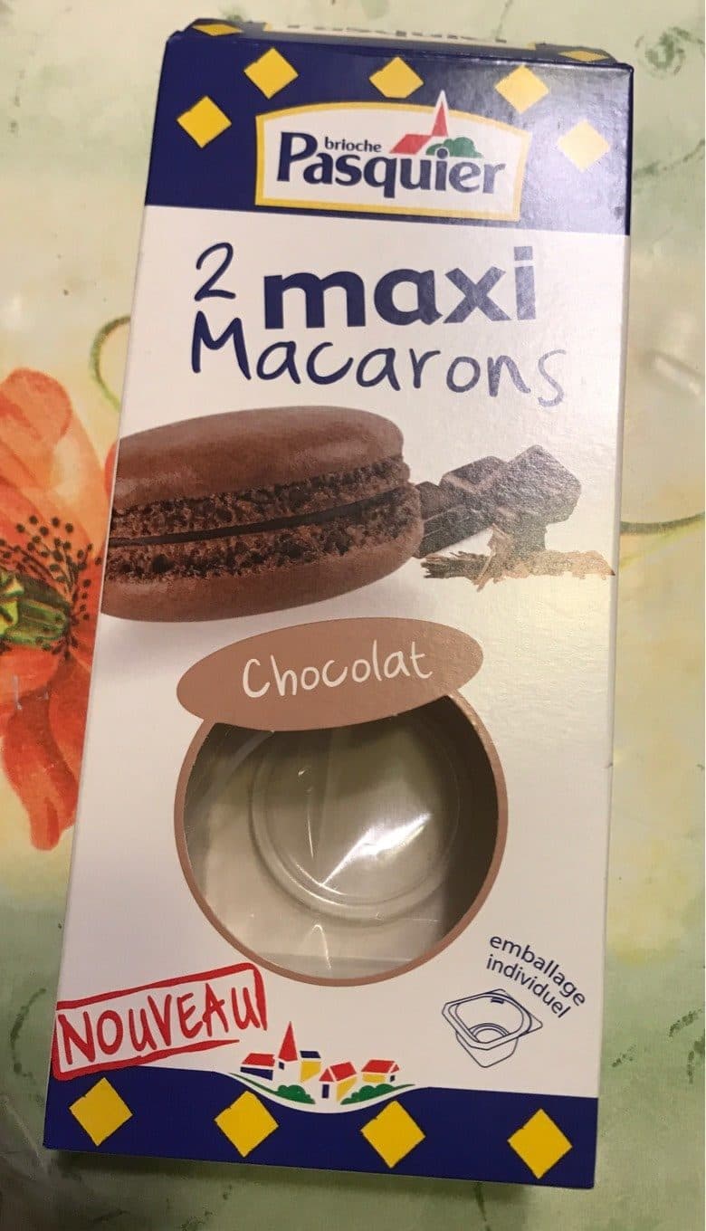 Pasquier 2 maxi macarons packshot