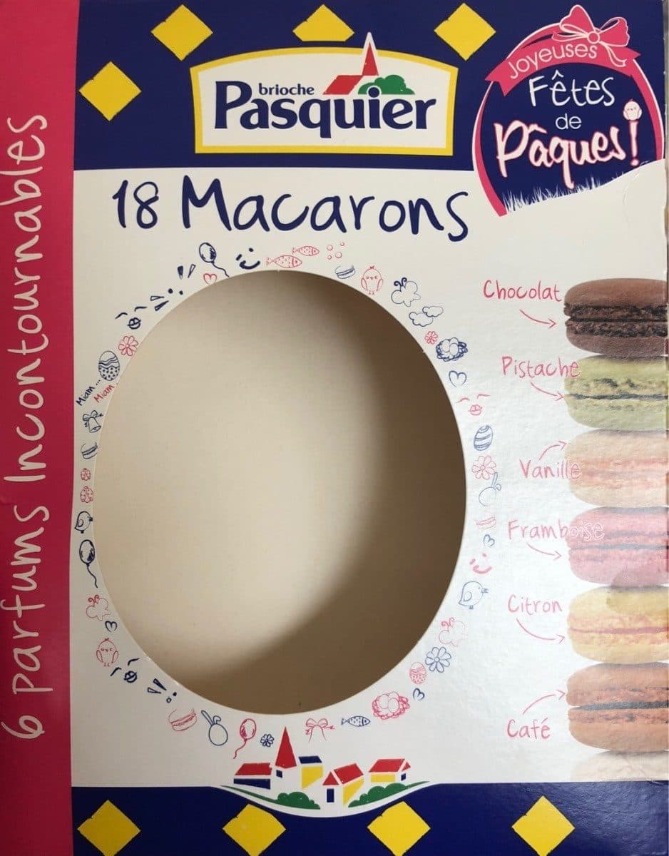 Pasquier 18 Macarons packshot
