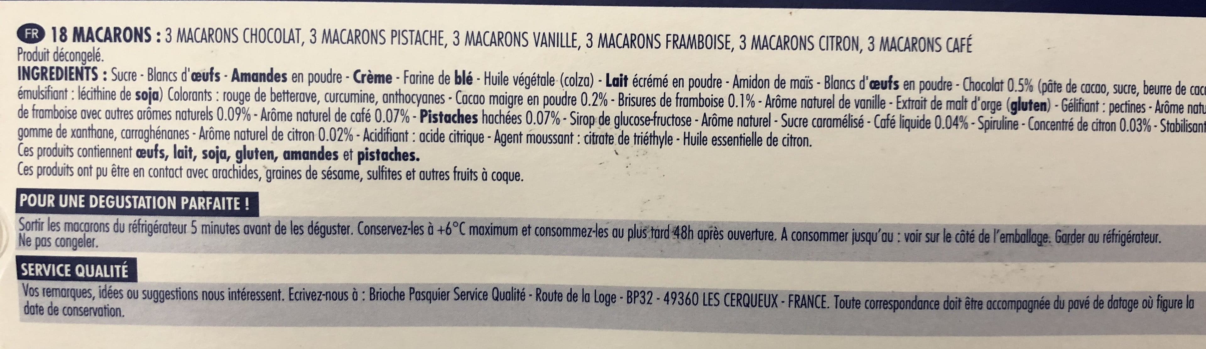 Pasquier 18 Macarons packshot