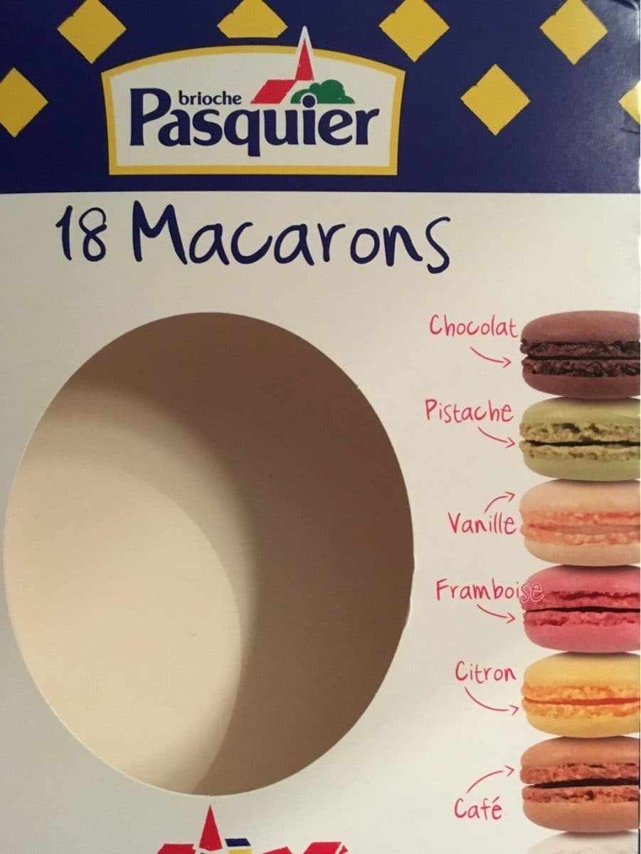 Brioche Pasquier 18 Macarons packshot