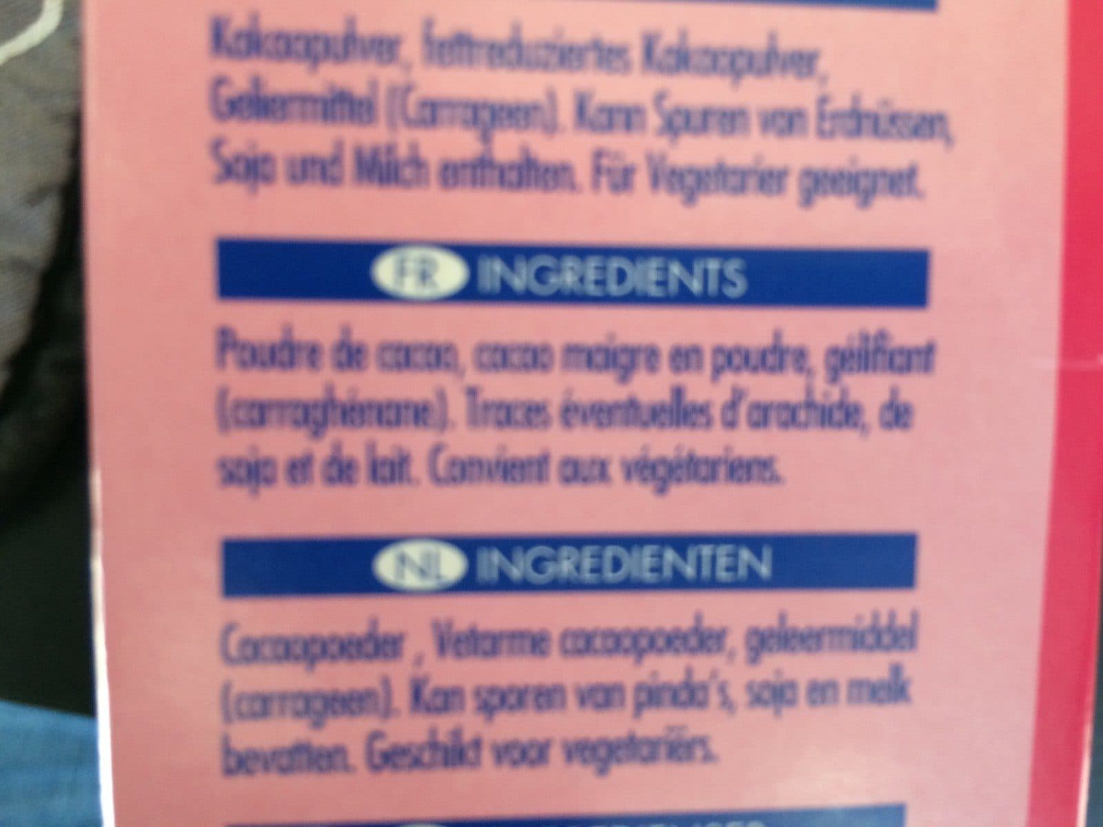 Open Food Facts Préparation Flan Chocolat packshot