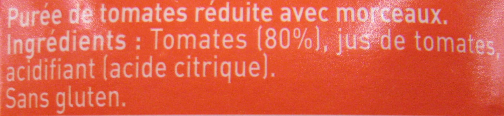 Heinz La Pulpe de Tomates Concassées 390 g - Heinz packshot