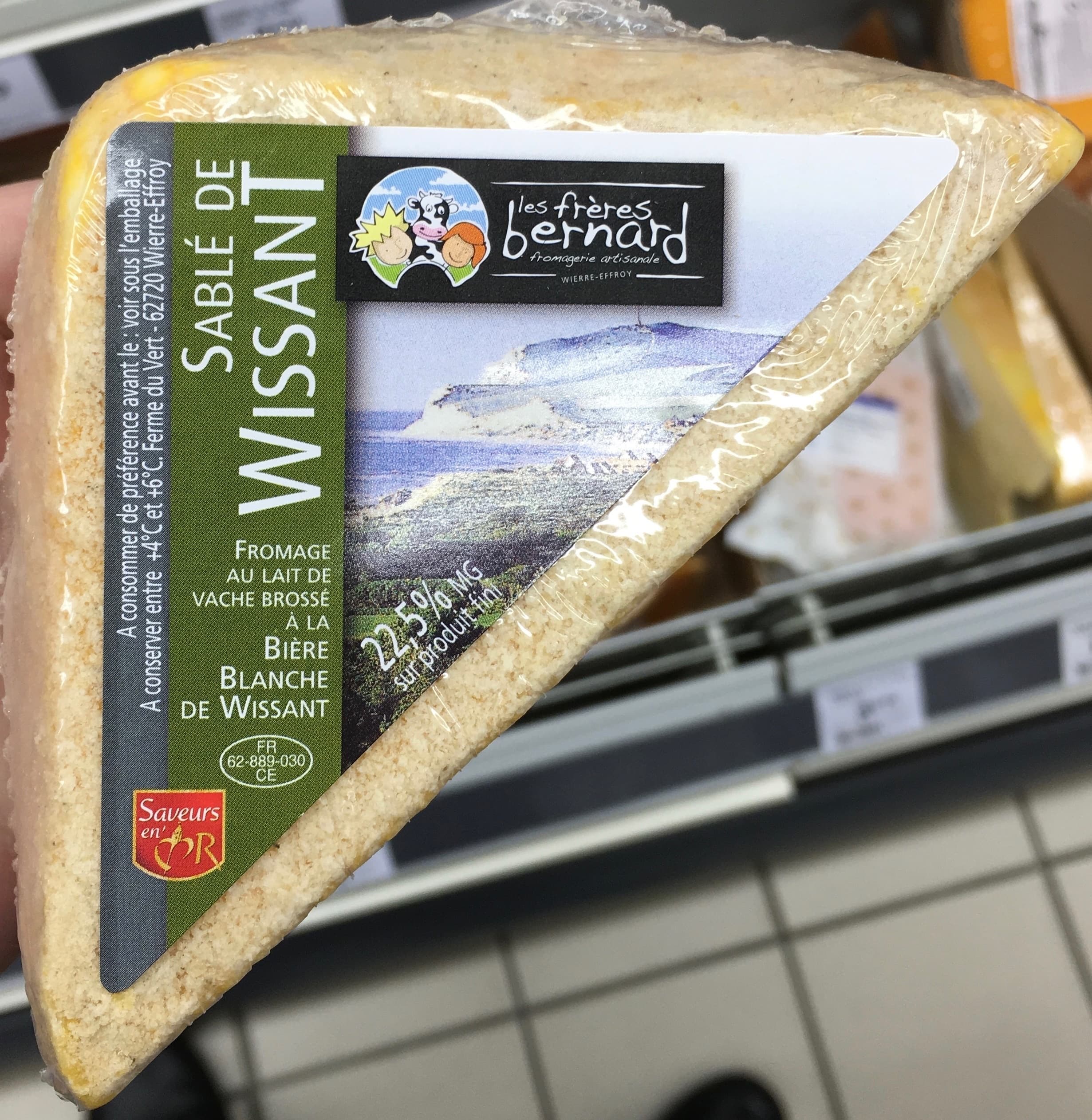 Les Frères Bernard Sablé de Wissant packshot