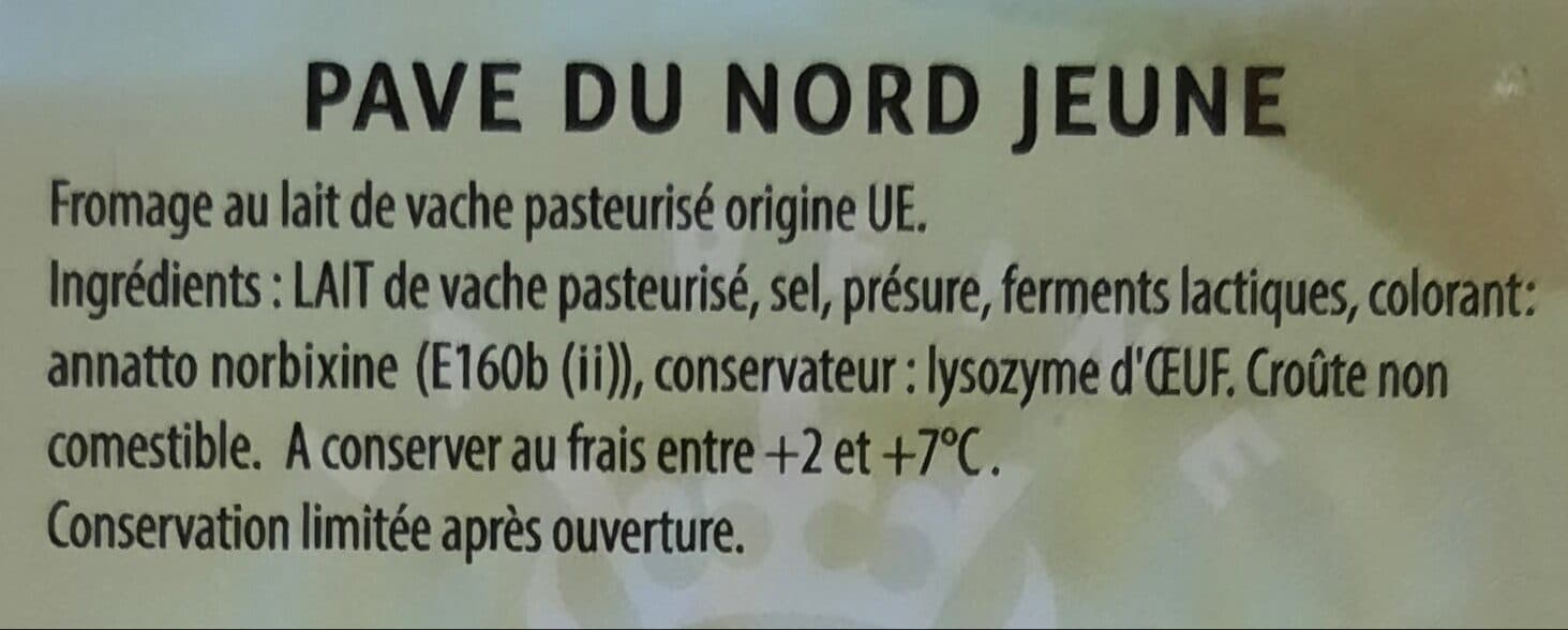 César Losfeld Pavé du Nord jeune packshot