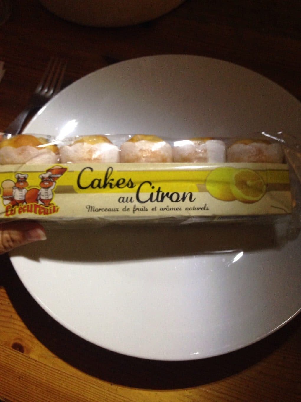 Les Ecureuils Cakes au citron Les Ecureuils packshot