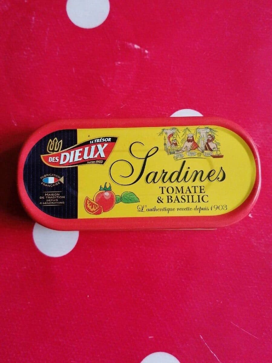 Le trésor des dieux Sardines à La Tomate Le Trésor Des Dieux 46G X 3 packshot