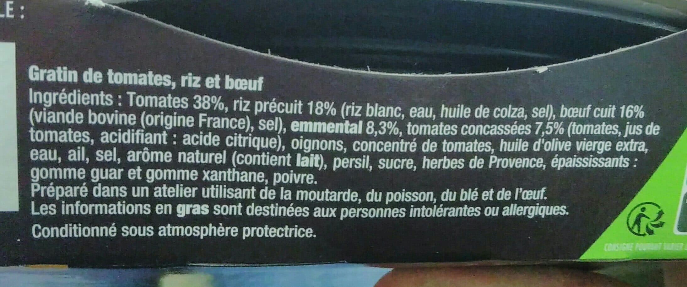 La Cuisine d'Océane Gratin Façon Tomates Farcies packshot