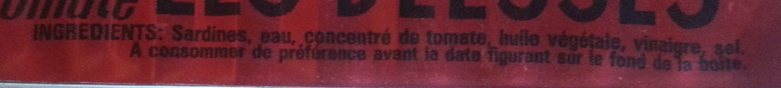 LES DEESSES Sardines à la tomate packshot