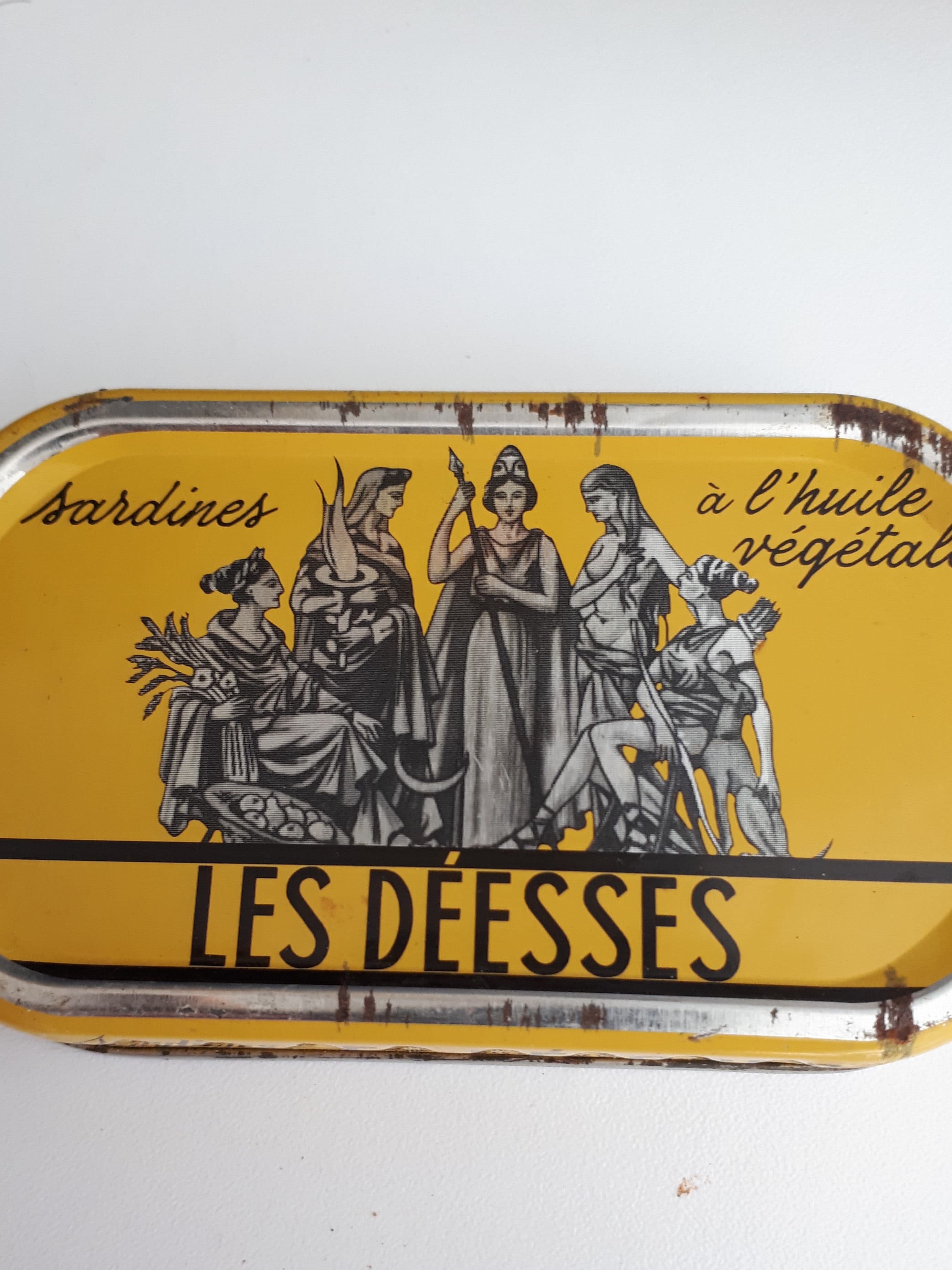 Les Déesses Sardines à l'huile végétale packshot