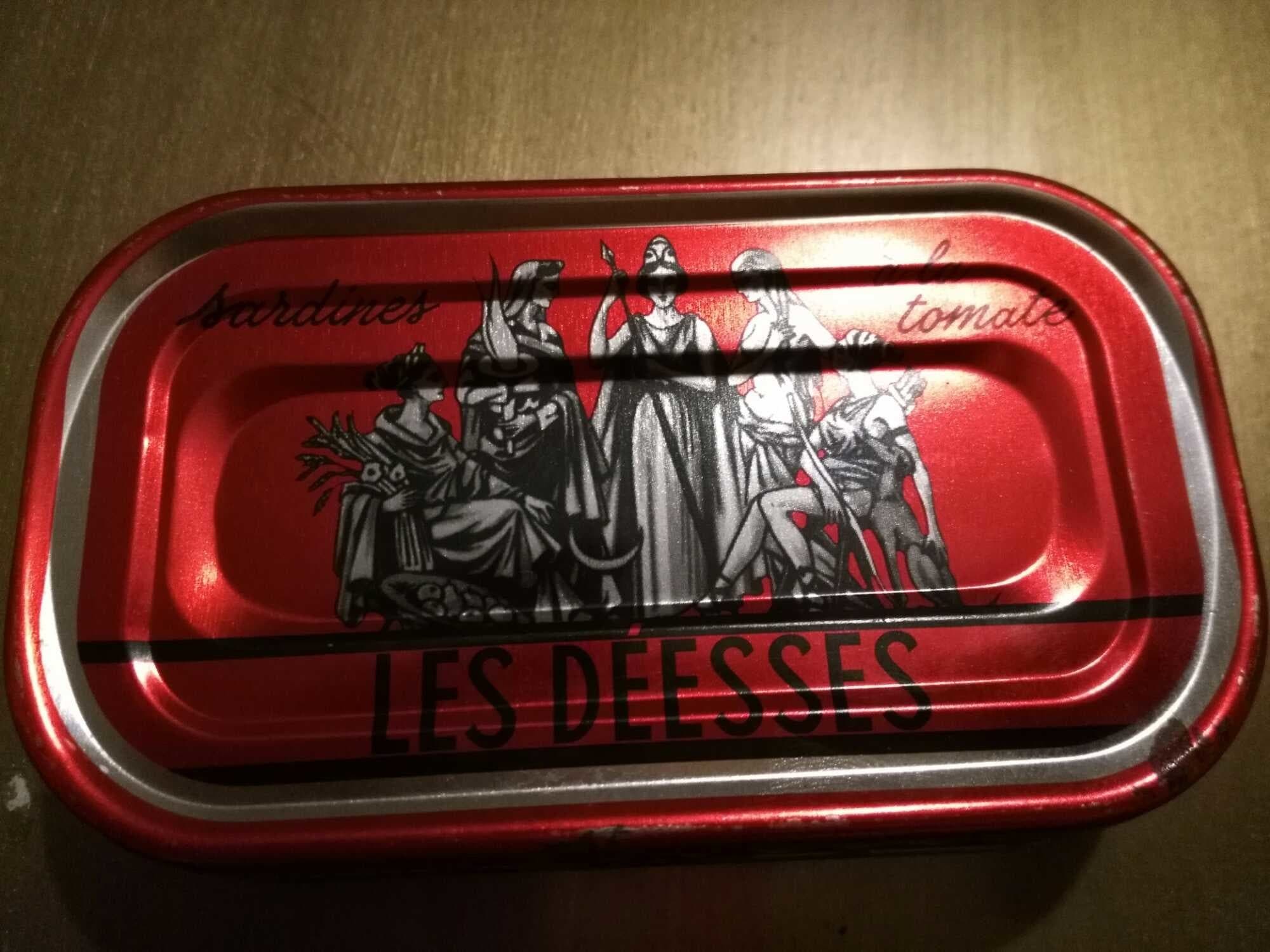 Les Déesses Sardine à la tomate packshot