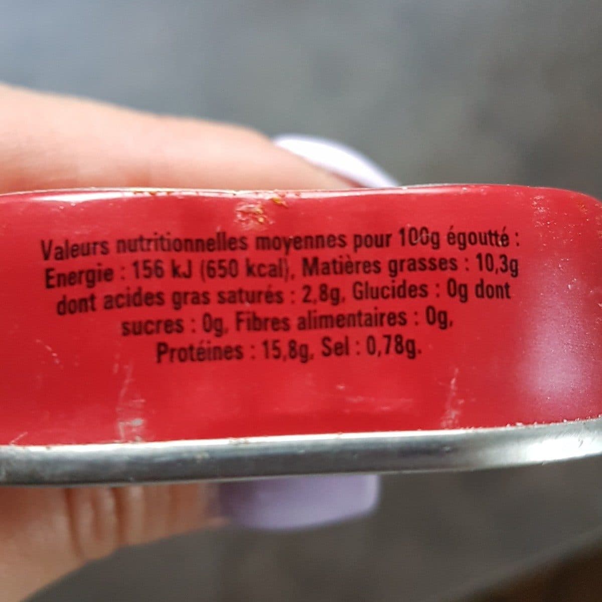 Les Déesses Sardine à la tomate packshot