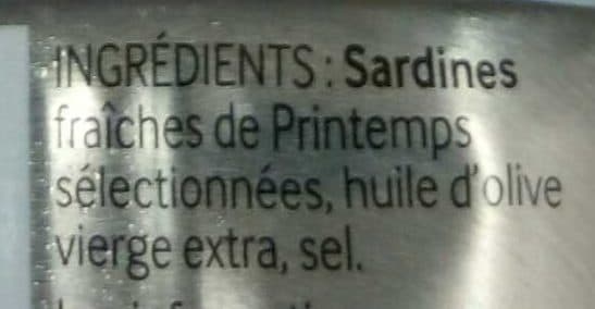 Le Trésor des Dieux Sardines Primeur packshot