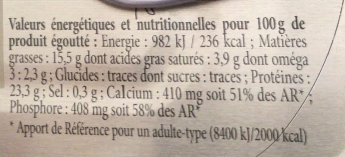 Les dieux Sardines sans aretes a l'huile d'olive LES DIEUX packshot