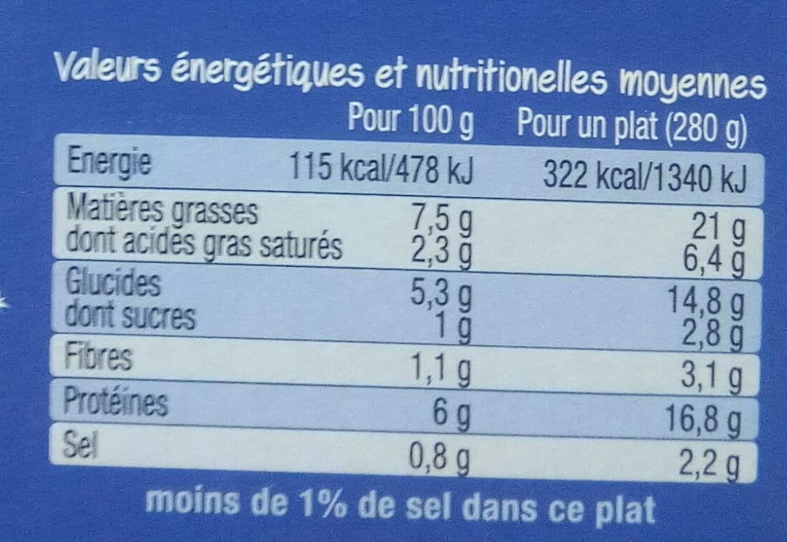 La Cuisine d'Océane Saumon Mariné & Purée de Courgette et Pomme de terre packshot