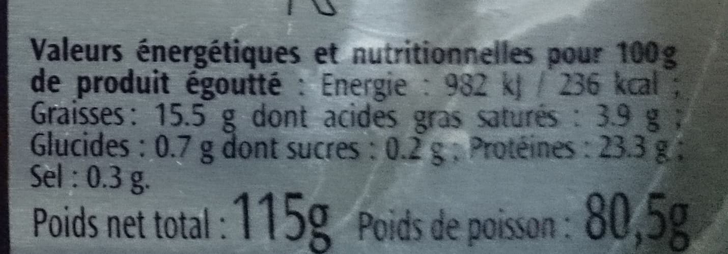 le trésor des dieux Fiers de nos sardines packshot