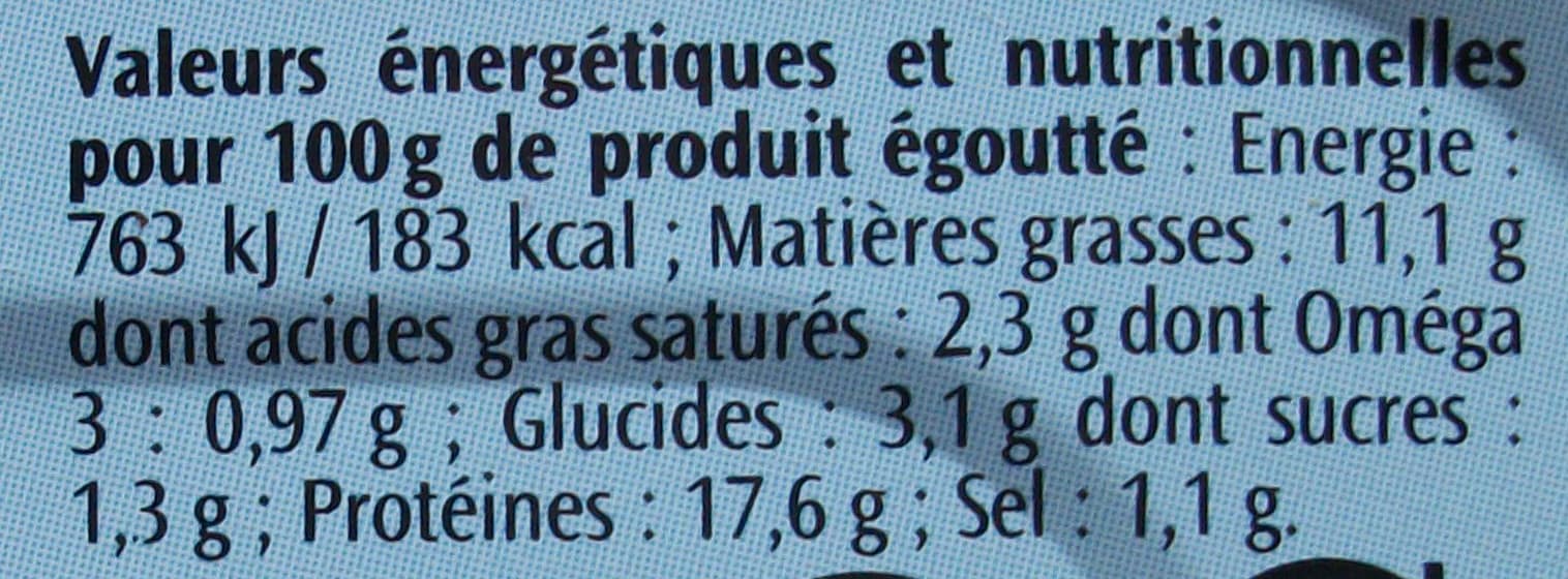 Le Trésor des Dieux Filets de Harengs (Olive et Citron, À l'Huile d'Olive) packshot